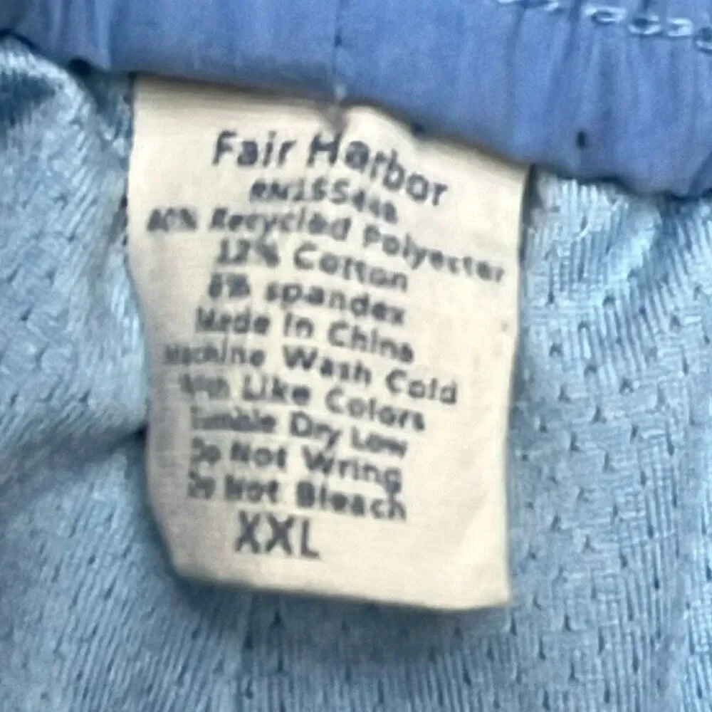 Fair Harbor Boxer Brief Lined Swim Shorts Trunks Mens XXL